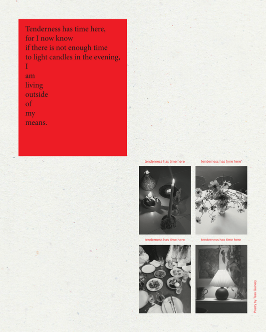 'Tenderness Has Time' - 8 x 10 Art Print (Original release)